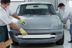 Auto body preparation and sanding